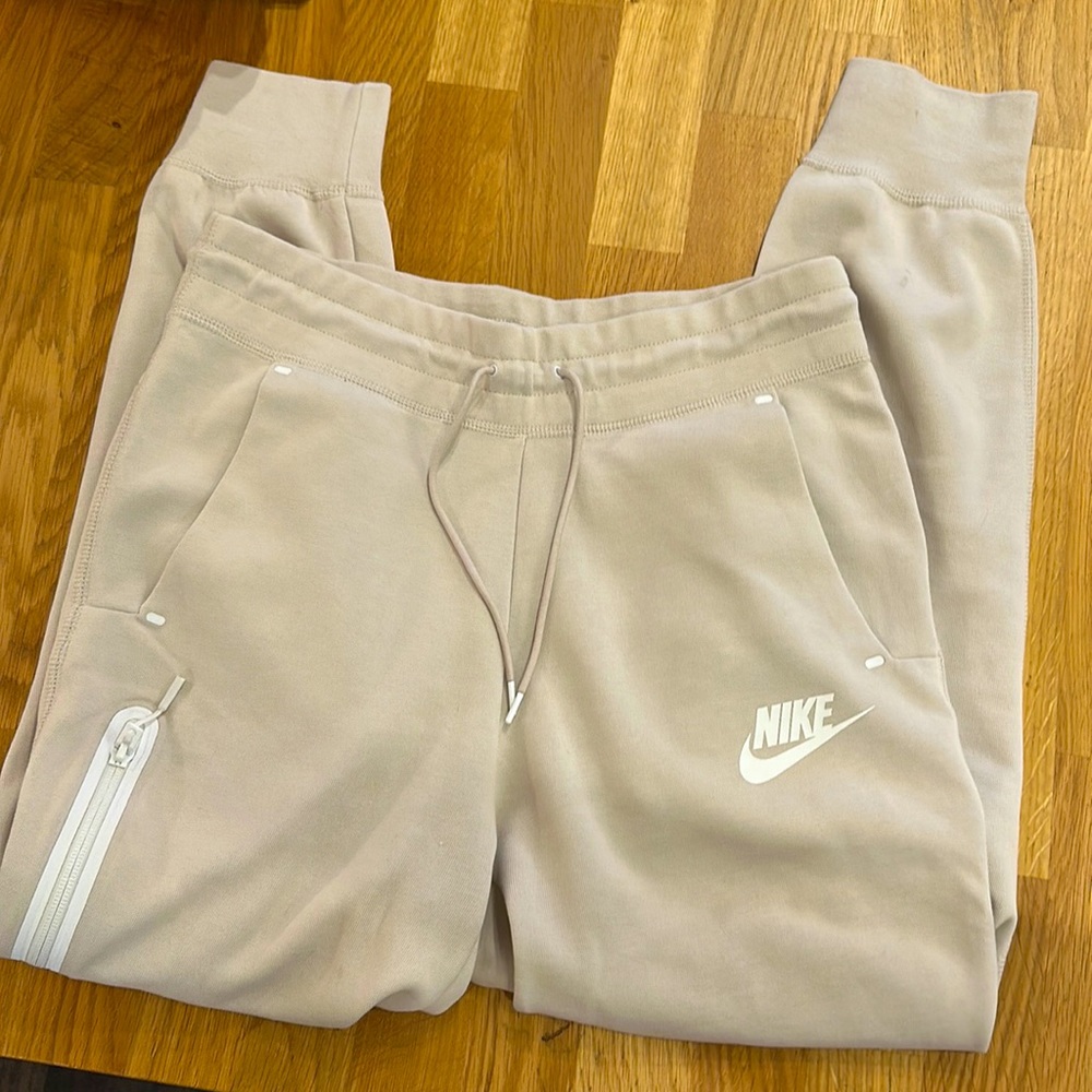 Nike Beige Track Pants